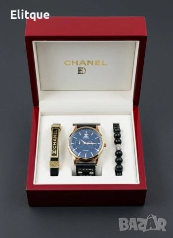 подаръчни комплекти  lacoste hublot chanel , снимка 13 - Подаръци за мъже - 52908164