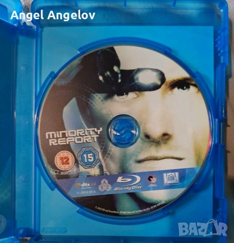 Minority Report Blu-ray (2010) Tom Cruise, Spielberg , снимка 3 - Blu-Ray филми - 53739763