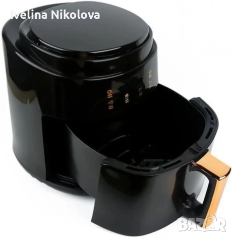 Дигитален въздушен фритюрник Cheffinger Led Air Fryer 1400W - 8L, снимка 5 - Фритюрници - 53656579