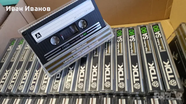 TDK SA аудиокасети; made in Japan, снимка 1