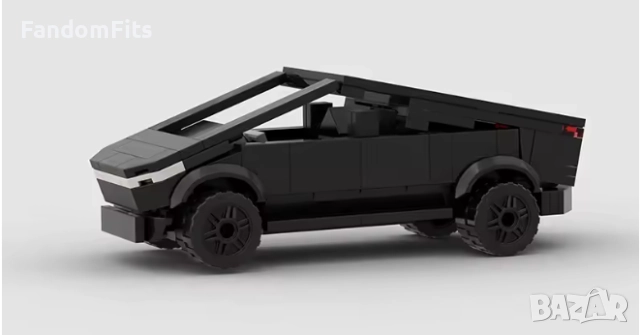 Сглобяема количка Tesla Cybertruck, снимка 2 - Конструктори - 52888149