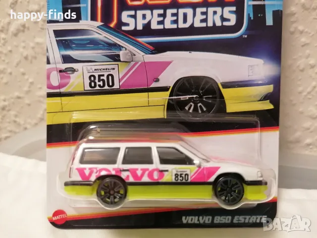 Hot Wheels Neon Speeders 26 Chevrolet, Dodge, Honda, Volvo, Ford и Corvette, снимка 2 - Колекции - 55833647