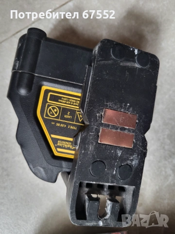 Червен лазер DeWalt DW088. В перфектно състояние. 80€ Цената е крайна!, снимка 4 - Други инструменти - 53470988