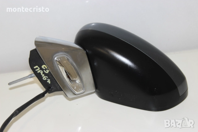 Ляво огледало Citroen C3 (2010-2016г.) Citroen DS3 / прибиране прибиращо 8154AV хром exclusive, снимка 6 - Части - 52114566