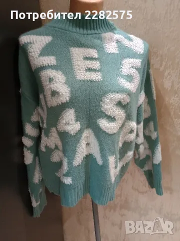 Дамски пуловер Л/ХЛ размер , снимка 11 - Блузи с дълъг ръкав и пуловери - 47683496