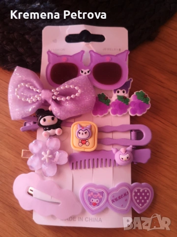 ленти за глава, фибички, к-кт декорация на кичури, гривни с герданчета, снимка 2 - Други - 53518443