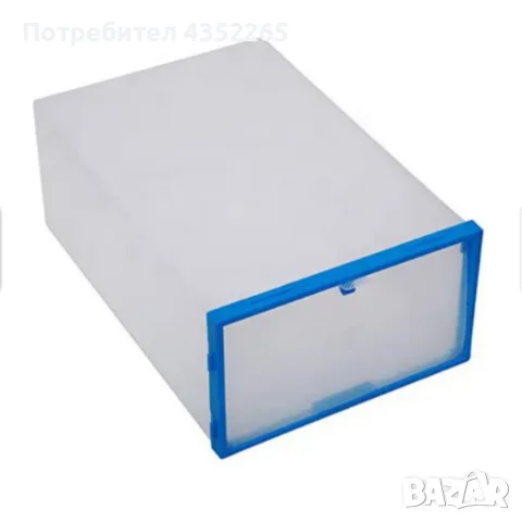 12 x  кутии за съхранение SHOEZY – повече ред, повече място, нулев хаос, снимка 3 - Кутии за съхранение - 55925595