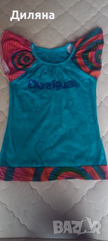 Рокля и блузи Desigual 12-14г, снимка 6 - Детски рокли и поли - 38647537