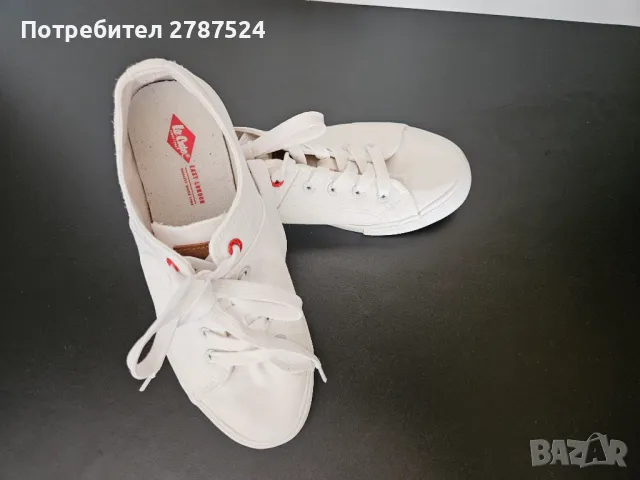 Бели обувки Lee Cooper, снимка 1