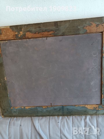 Стара маслена картина, снимка 4 - Картини - 41668651