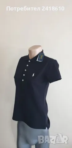 POLO Ralph Lauren Pique Cotton Slim Fit  Size M ОРИГИНАЛ! Дамска Tениска!, снимка 8 - Тениски - 47335396