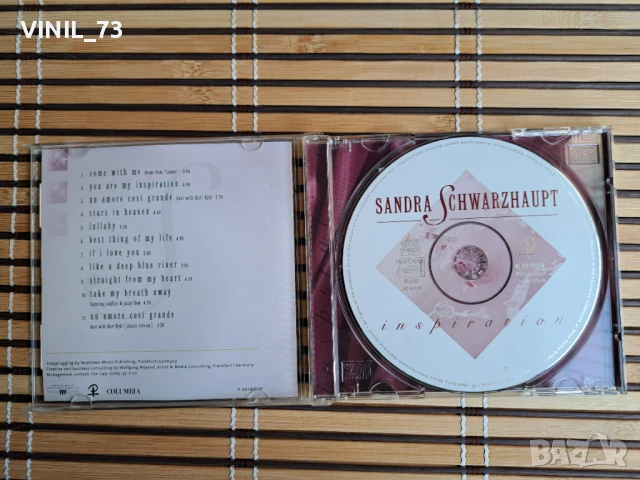 Sandra Schwarzhaupt – Inspiration, снимка 2 - CD дискове - 50957748
