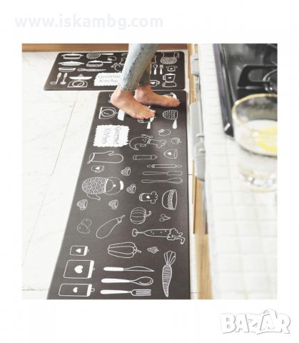 ПЪТЕКА ЗА КУХНЯ ОТ МЕМОРИ ПЯНА ОТ 2 ЧАСТИ - код 2758, снимка 5 - Пътеки - 33919604