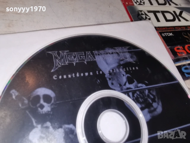 MEGADETH CD 0603261115H1E5R, снимка 8 - CD дискове - 53732188