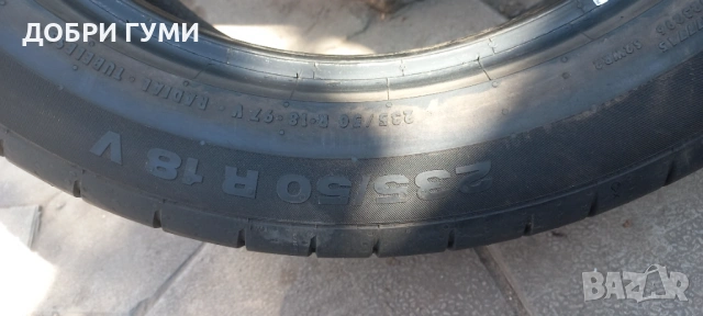 235 50 18 КОНТИНЕНТАЛ 2БР. ДОТ23, снимка 7 - Гуми и джанти - 53753678