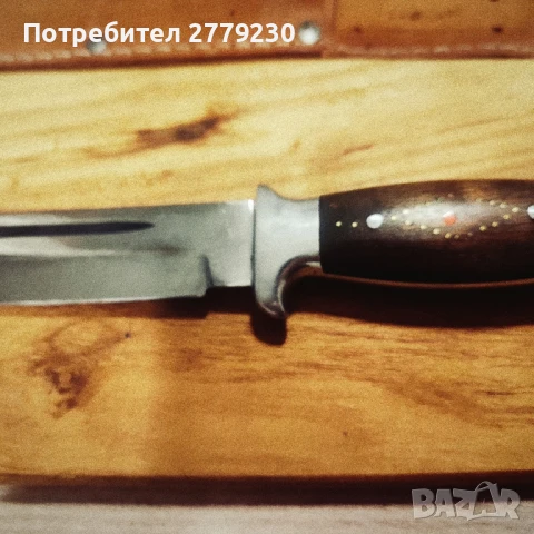 Ловен нож ръчна изработка от Едно време!, снимка 3 - Ножове - 50911030