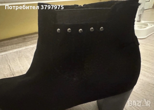 Дамски боти до глезена Marco Tozzi 40 , снимка 4 - Дамски боти - 53747744