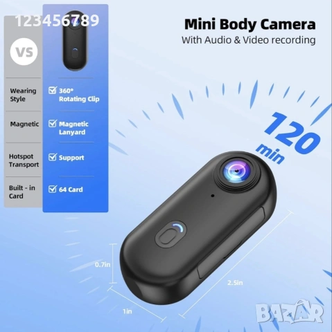 Екшън камера sports camera H265 UHD pro 4K, снимка 6 - Камери - 53190198