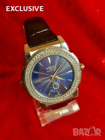 Луксозен часовник с 2 лица и камъни сваровски - Лимитирана серия!, снимка 3 - Дамски - 48448314