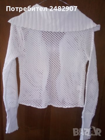 Дамска мрежеста жилетка, снимка 4 - Жилетки - 41664359