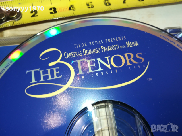 THE 3 TENORS CD-ВНОС GERMANY 1803241637, снимка 4 - CD дискове - 44824368
