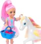 Комплект за игра Barbie Chelsea Doll and Pegasus, барби с пегасус, снимка 4