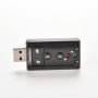 USB 2.0 Звукова карта / Аудио адаптерът, снимка 2