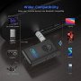 Nulaxy Bluetooth 5.0 приемник-за стриймване на музика, с вграден микрофон,Stereo, снимка 5