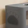 Котешка тоалетна PawHut с капак, 2 изхода, снимка 5