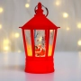 Коледен декоративен LED фенер – топла светлина и уют за празничния дом, снимка 4
