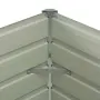 vidaXL Повдигната леха, антрацит, 100x100x77 см, поцинкована стомана, снимка 10