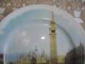 Нова-San Marco-Venezia-Canaletto-ф260мм-Колекционерска Порцеланова Декоративна Чиния-Италианска, снимка 5