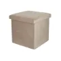  Декоративна табуретка - кутия за съхранение, Кафяв , снимка 1