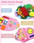 Образователна сензорна играчка - розова чанта за деца 1-3 години, снимка 2