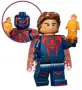 Lego колекционерска минифигура Spider-Man Across the Spider-Verse № 5 Spider-Man 2099 (71050), снимка 1