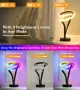 Спирална RGB настолна лампа за нощно шкафче, 12 променящи се цвята  с дистанционно и сензорно управл, снимка 4