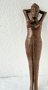 33 см дървена орехотрошачка, жена, статуетка, дърворезба, снимка 4