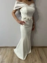 Бяла официална рокля, снимка 1