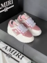 Amiri Дамски Маратонки👟Дамски Спортни Обувки Амири Цвят Бяло-Черно Код E1092, снимка 5