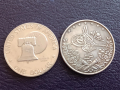 1 долар 1976 САЩ и 20 куруш 1876 ОИ, снимка 2