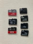 7 броя microSD карти, отлични, снимка 1