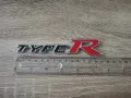 Honda Type R емблема черно с червено, снимка 2