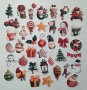 Дизайнерски скрапбук стикери Christmas gnomes V083 - 39 бр /к-кт, снимка 1