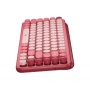 Клавиатура Безжична Logitech Heartbreaker Pink POP Keys Механична с осем сменяеми клавиша за емоджи, снимка 3