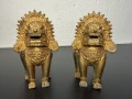 Китайски бронзови кучета Foo dog №7236 , снимка 2