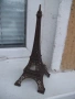 Айфелова кула метална с подсветка работеща, снимка 3