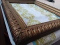 Стара рамка за картина 64 см х 50 см с окачка, снимка 5