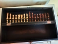 Стар Колекционерски Дървен Шах Кутия За Вино, снимка 10