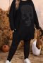 Макси блузон с череп , снимка 1 - Блузи с дълъг ръкав и пуловери - 42471296