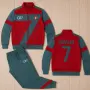 New Футболен спортен анцуг Роналдо Португалия цвят Червен, Анцуг с дълъг ръкав Cristiano Ronaldo, снимка 1